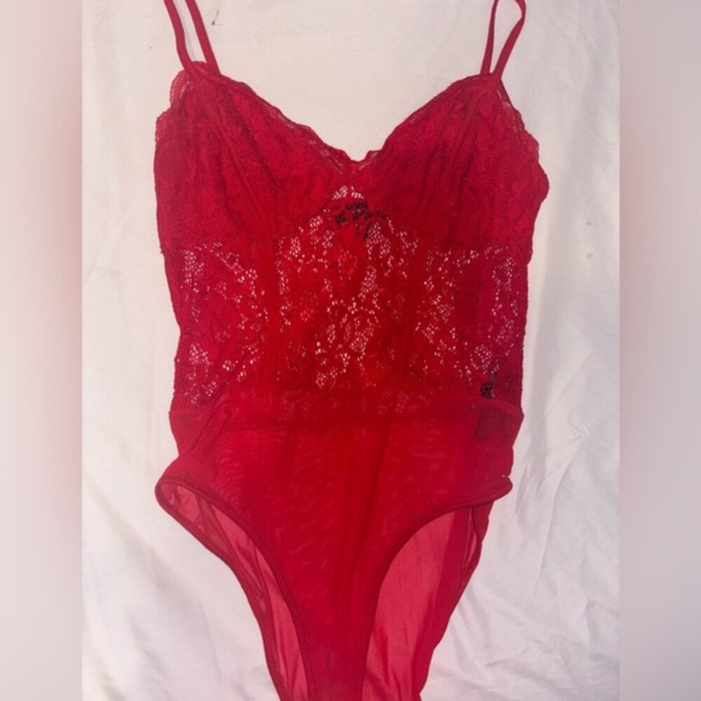 New Look Scarlet Lace Bodysuit